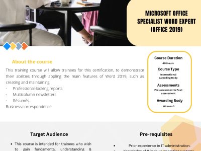 Microsoft Office Specialist Word Expert