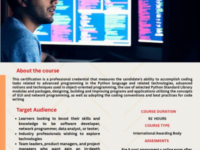 Certified Professional Python Programmer Level 1- PCPP1